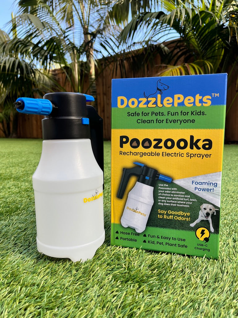 Dozzle Bundle: Poozooka Sprayer + FoamZyme Pet/Kid Safe Enzyme Cleaner