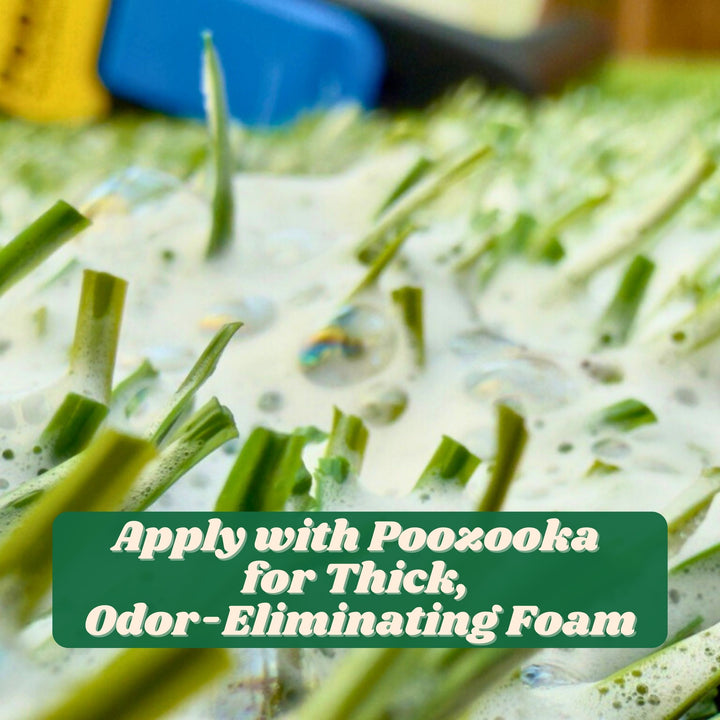 Dozzle Bundle: Poozooka Sprayer + FoamZyme Pet/Kid Safe Enzyme Cleaner